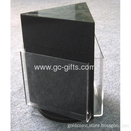 Acrylic Pamphlets Display Holder For 1/3 A4 Sizes 